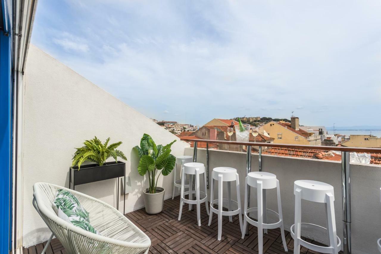 Rossio Penthouse Three-Bedroom Apartment W/ River View And Parking - By Lu Holidays Lisboa Exterior foto